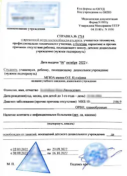 Купить справку в институт закрыть пропуски